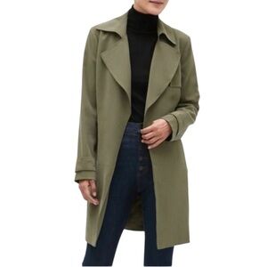 Banana Republic Olive Green Trench Coat | Size S